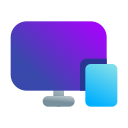 Multi-device compatibility service icon for Dream 4K IPTV device, app, sport or regional guidance