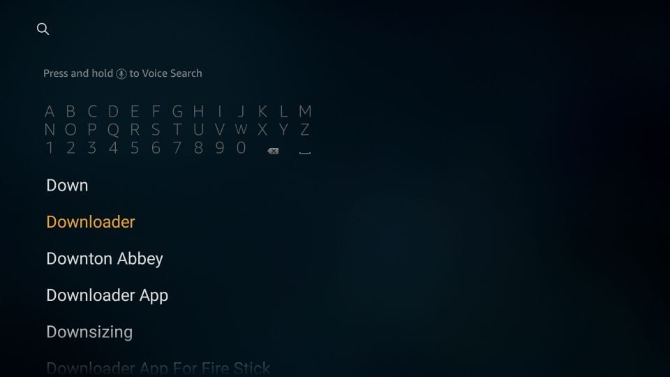 IPTV Smarters installation screenshot step 1 for Fire TV for Dream 4K IPTV device, app, sport or regional guidance