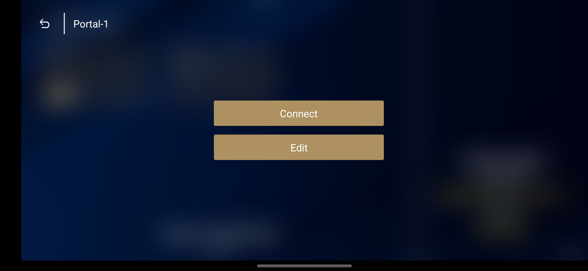Dream 4K player application screen 3 showing the app interface